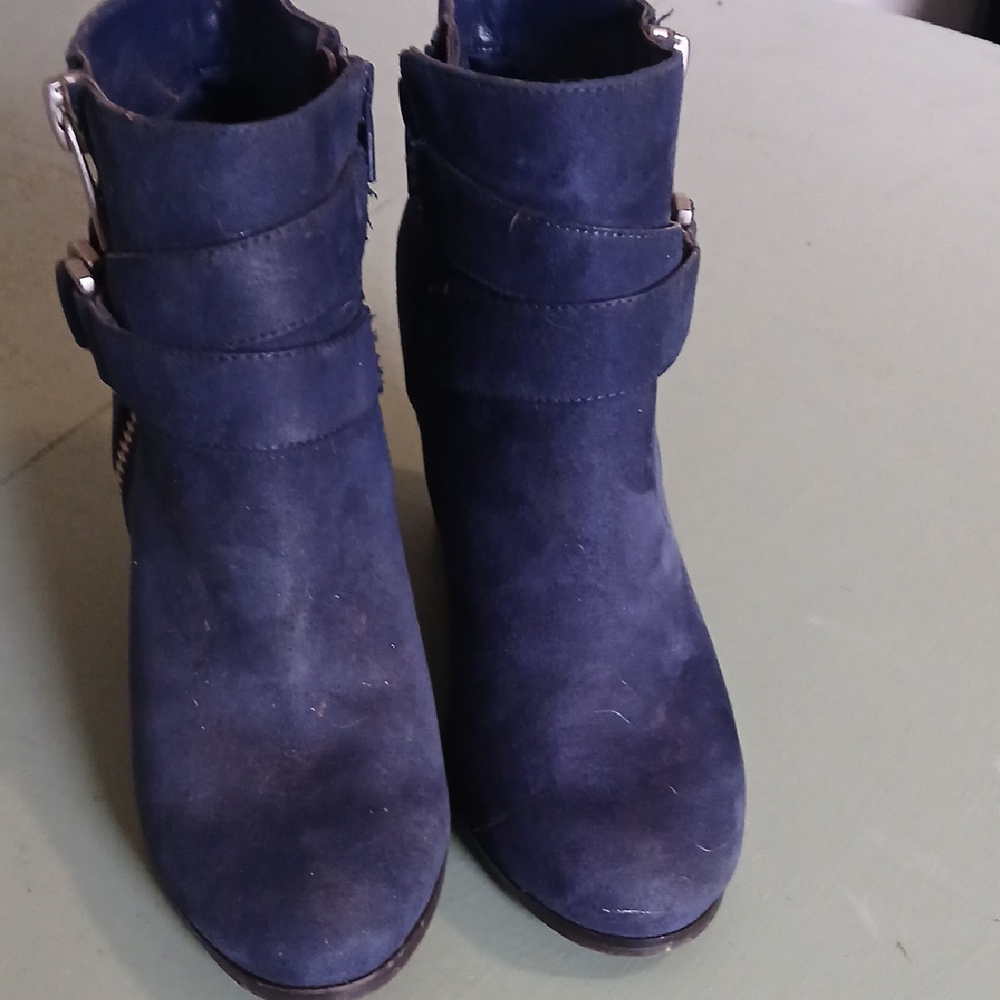 Apt. 9 Dark Blue Ankle Boots